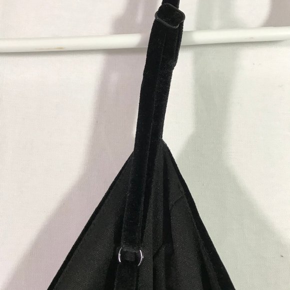 AB Studio LBD Black Sleeveless Midi Dress Evening Holiday - Picture 9 of 10